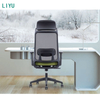 Liyu New Modern Design Executive Chair Swivel Advanced Manager Compute Mesh Ergonomic Furniture Chair Mid Back Office Chair
