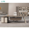 Liyu Mobilier De Bureau New Arrival Wooden Office Table Furniture Modern Luxury Executive Office Desks