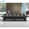 Liyu Furniture Modern Meeting Room Conference Desk Design Luxury Big Office Boardroom Table