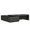 Modern Executive Desk with Storage and Functionality