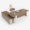 Liyu Commercial Furniture Supplier Simple CEO Work Desks Wooden Adjustable Modern L Shaped Office Tables