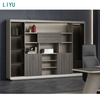 Liyu Modern Luxury Executive Desk L-Shaped Boss Manager Furniture Home Fashion Wood MDF Extendable Table for CEO Office