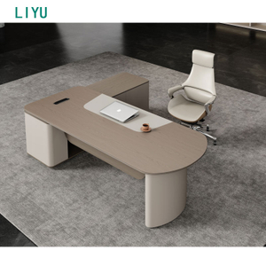 Liyu Factory Furniture Sale Durable Meticulous Workmanship Exquisite Edge Sealing Process Council Desk Office Table