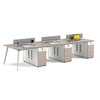 Liyu New Design Factory Price 4 Person Office Staff Desk Modular Office Workstation Tables