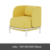 Liyu Contemporary Large Office Sofa Set Commercial Modular Furniture for Hotel Modern Design Fabric Cover