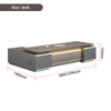 Liyu Luxury Design Commercial Furniture Executive Office Table for Boss Office