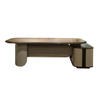 Liyu Modern Large Class Office Desk Chair Combination Simple Wooden Modular Computer Desk Boss Manager General Manager Desk