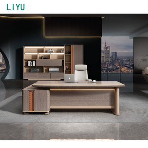 Liyu Office Furniture Boss Executive Desks Computer Table CEO Luxury Office Desk