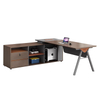 Liyu Modern Wooden Office Desk L Shape Furniture Luxury Executive Office Works Manage Table Corner Office Desks
