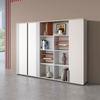 Liyu Luxury Modern Open BOSS Style Wooden Office Furniture Filing Cabinet Manager Storage Cabinets for Office Storage Cabinet