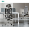 Liyu Modern Luxury Lift Chair with High Back Executive Office Ergonomic Swivel Chair Adjustable Mesh Fabric for Home Use