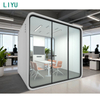 Liyu Modern New Arrival Office Pods Cabin Soundproof Privacy Phone Booths Noise Cancelling for Work Meetings Sound Proof