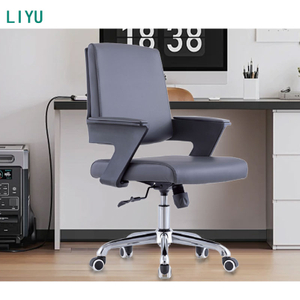 Liyu Furniture Cheap Price Home Visitor Adjustable Ergonomic Office Swivel Chair Cheap Office Chairs