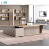 Liyu Office Furniture High Tech Executive Desks Boss L Shaped Manager CEO Office Table