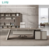 Liyu Mobilier De Bureau New Arrival Wooden Office Table Furniture Modern Luxury Executive Office Desks