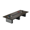 Liyu Furniture Modern Meeting Room Conference Desk Design Luxury Big Office Boardroom Table