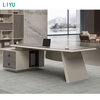 Liyu High Quality Custom Modern Design Commercial Office Furniture Executive Ceo Manager Boss Luxury Office Desk Director Tables