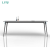 Liyu Hot Sale Luxury Extendable Conference Table Big Meetings Office Meeting Room Furniture