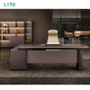 Liyu Wholesale Manager Desk Office Furniture Mdf Ceo Office Desk Furniture Luxury Modern Office Table