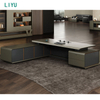 Liyu Hot selling bureau Office L-shaped Boss Work desk Executive office furniture durable high-end modern desk Office Desk