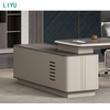Liyu New Modern Office Furniture CEO Executive Desk Manager L Shaped Workstation Table CE Certified Latest Designs