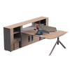 Liyu Mobilier De Bureau Professional Factory 2 Person Standing Table Import Furniture Office Desk Partition From China