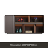 Liyu Modern Wood Large Conference Long Table Meeting Conference Desk 12 People Meeting Table