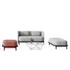 Liyu Contemporary Large Office Sofa Set Commercial Modular Furniture for Hotel Modern Design Fabric Cover