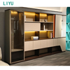 Liyu Modern Large Class Office Desk Chair Combination Simple Wooden Modular Computer Desk Boss Manager General Manager Desk