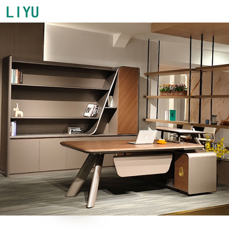 Liyu New Chinese Style Solid Wood Desk Bedroom Writing Desk Modern Chinese Computer Desk Study Furniture