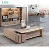 Liyu Office Furniture Boss Executive Desks Computer Table CEO Luxury Office Desk
