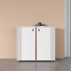 Liyu Luxury Modern Open BOSS Style Wooden Office Furniture Filing Cabinet Manager Storage Cabinets for Office Storage Cabinet