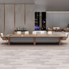 Liyu Office Furniture Fashion Modern Large Conference Long Table Meeting Conference Table 12 People Meeting Desk