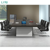 Liyu Furniture Modern Meeting Room Conference Desk Design Luxury Big Office Boardroom Table