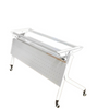 Popular Office Meeting Training Table A Portable Table with Folding Metal Legs And Wheels