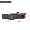 Liyu Luxury Executive Office Desk Modern Design Wooden And Metal for Home Or School Office Furniture