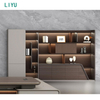 Liyu Mobilier De Bureau Modern Luxury Executive Office Desk Chinese Factory Supplier Office Desk Furniture