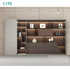 Liyu Modern Luxury President's Desk Combination Light Advanced Sensory Boss Chair Painted Furniture Wood MDF Simple Office Table