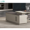 Liyu Furniture Concise Design Style Luxury Office Desk Manmade Board Contemporary Ceo Boss Table Executive Office Desks