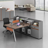 Liyu Flexible Office Furniture Desks Modern Desk Partition Customized Multiple People Modular Office Workstation Table