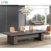 LIyu Mesa De Oficina Conferencias Modern Simple Boardroom Conference Wood Office Furniture Meeting Conference Table