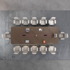 Liyu China Factory Price High Quality Modern Boardroom Tables Office Furniture Conference Room Desk Board Room Table