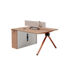 Liyu Modular 2 4 6 Office Desks Modern L Shape Workstation Office Cubicles Work Station Office Furniture Partition
