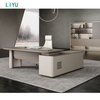 Liyu Factory Furniture Sale Durable Meticulous Workmanship Exquisite Edge Sealing Process Council Desk Office Table