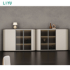 Liyu Furniture Table De Bureau Customized Length Width Multi Person Practical Minimalist White Conference Table