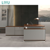 Liyu Modern Table L-Shaped Executive Office Desk CEO And Managers Office Furniture Desks