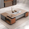 Liyu furniture Guangdong Supplier Manager CEO Boss Modern Large Office table L Shaped Large Executive Office Desk For Sale