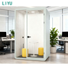 Liyu Modern Design Movable Soundproof Booth for Office Private Pods Multiplayer Meetings Training Hotels Schools Malls