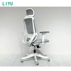 Liyu High Quality Luxury Modern Office Chair Ergonomic Adjustable Executive Mesh Work Chair Manufacturer Comfortable Fabric Seat Forr