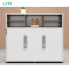 LIYU Hot Sales Office Desk Furniture Modern Office Table 4 Persons Partition Office Workstation